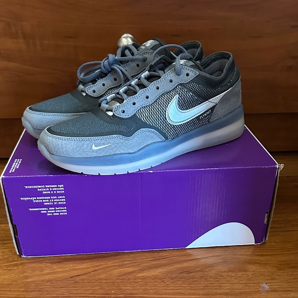 Nike SB PA8 Cool Grey Metallic Silver Sneakers